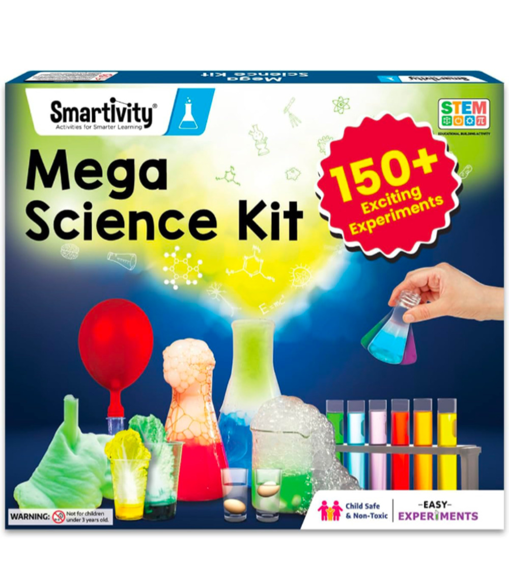Smartivity Legendary Mega Science Experiment 150 Kit for Kids